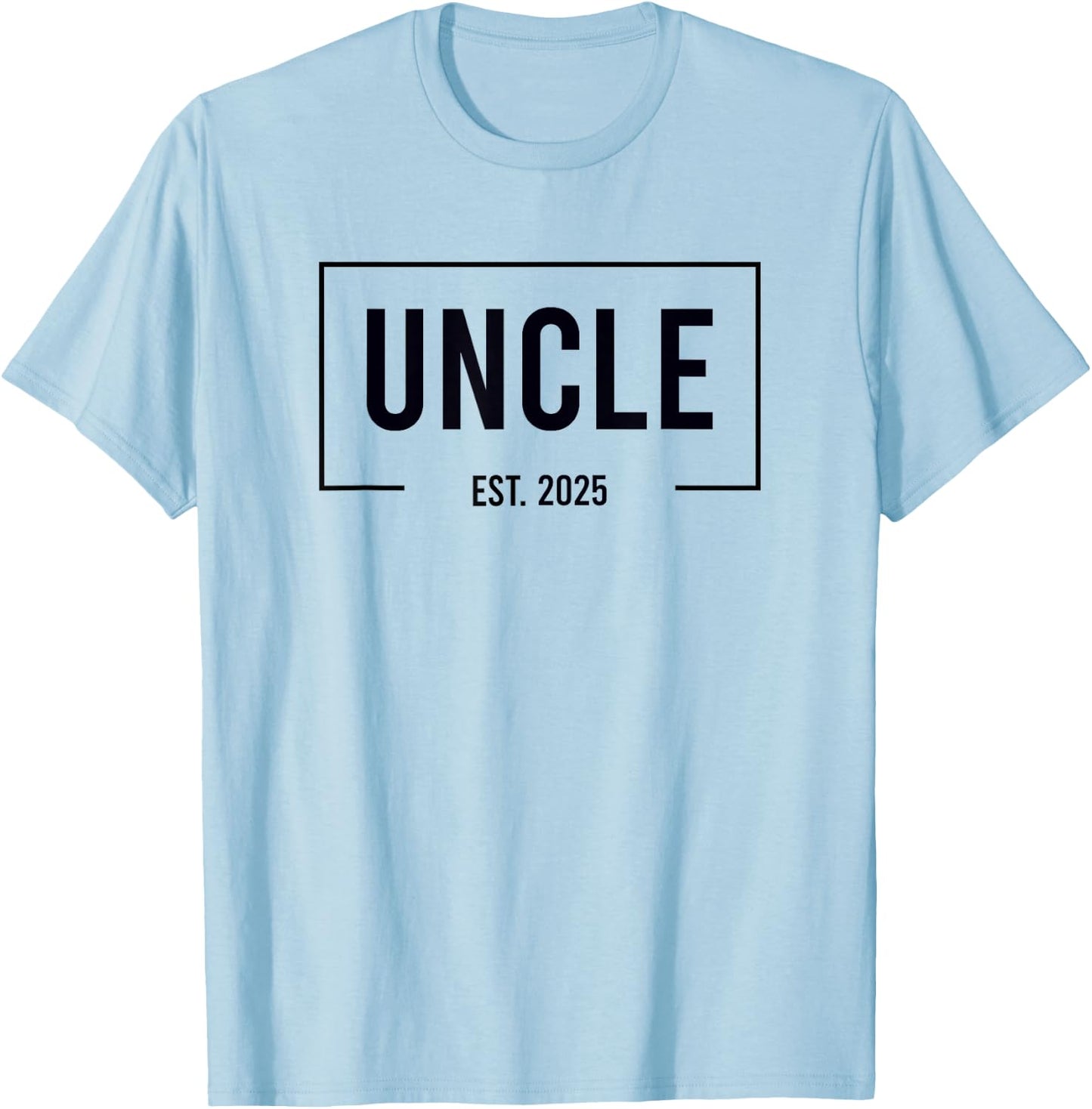 Uncle Est. 2025 Logo Onkel Loading New Uncle T-Shirt - T-Shirt | Light Blue