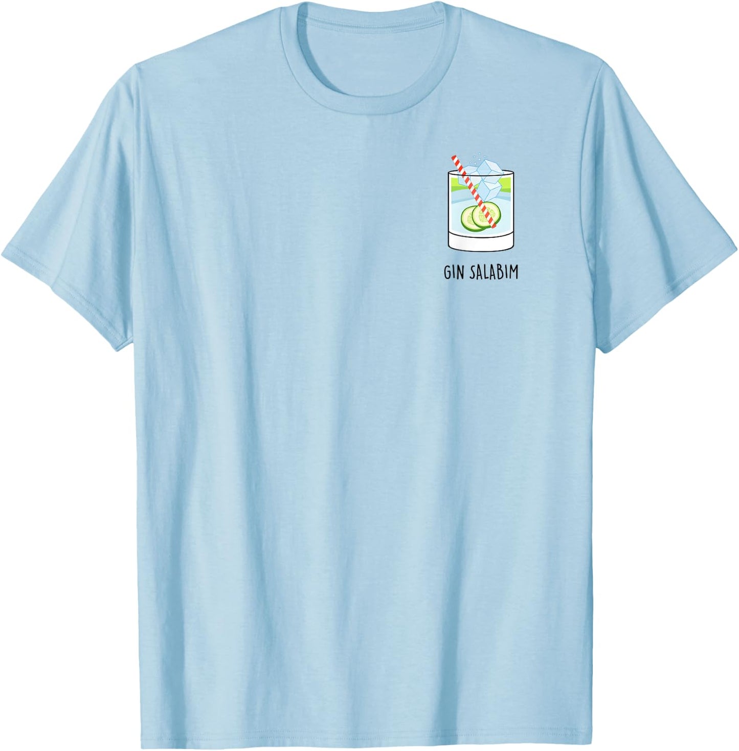 GIN SALABIM I ZAUBEREI ZAUBERER GINDERELLA JGA Gin Tonic Fun T-Shirt - T-Shirt | Light Blue