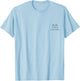 Otter Minimalism , White T-Shirt - T-Shirt | Light Blue