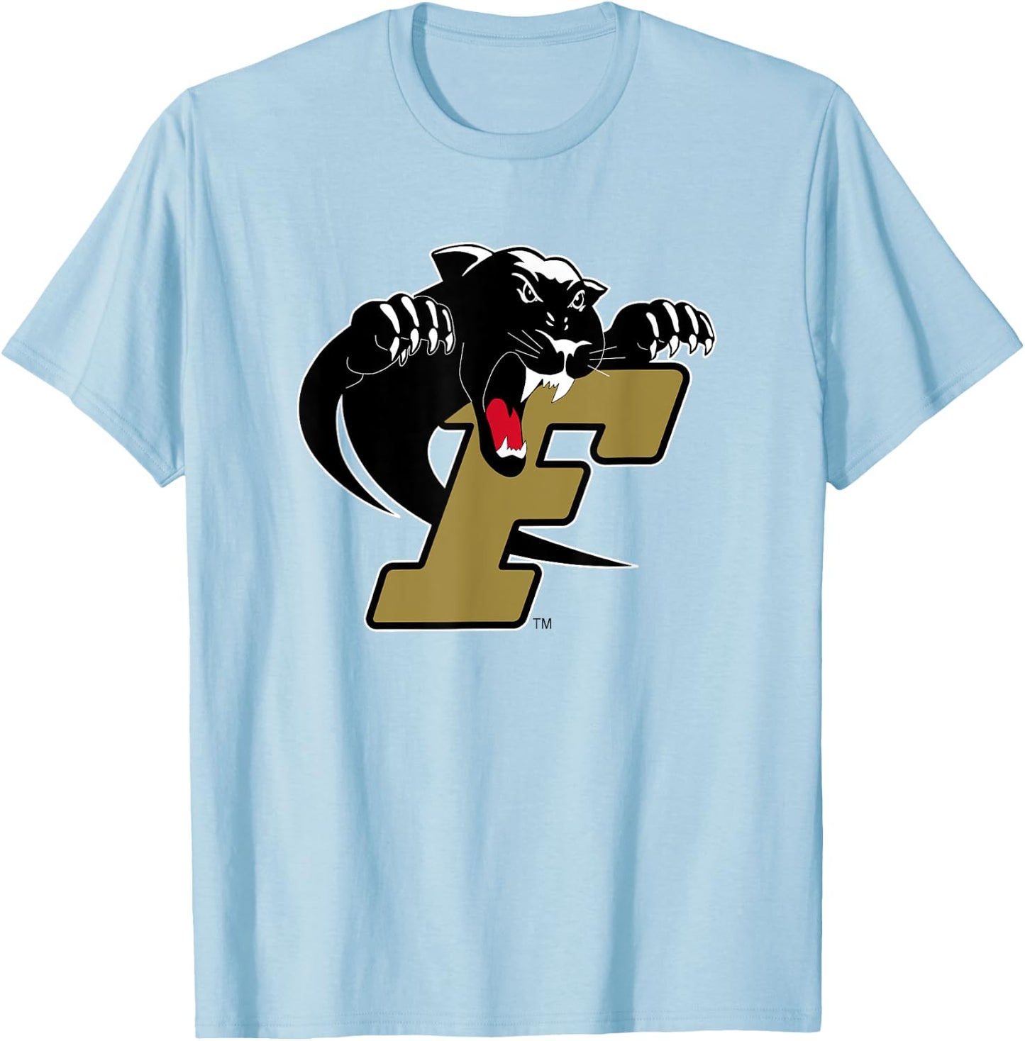 Ferrum College Athletics Ferrum Panthers Logo T-Shirt - T-Shirt | Light Blue