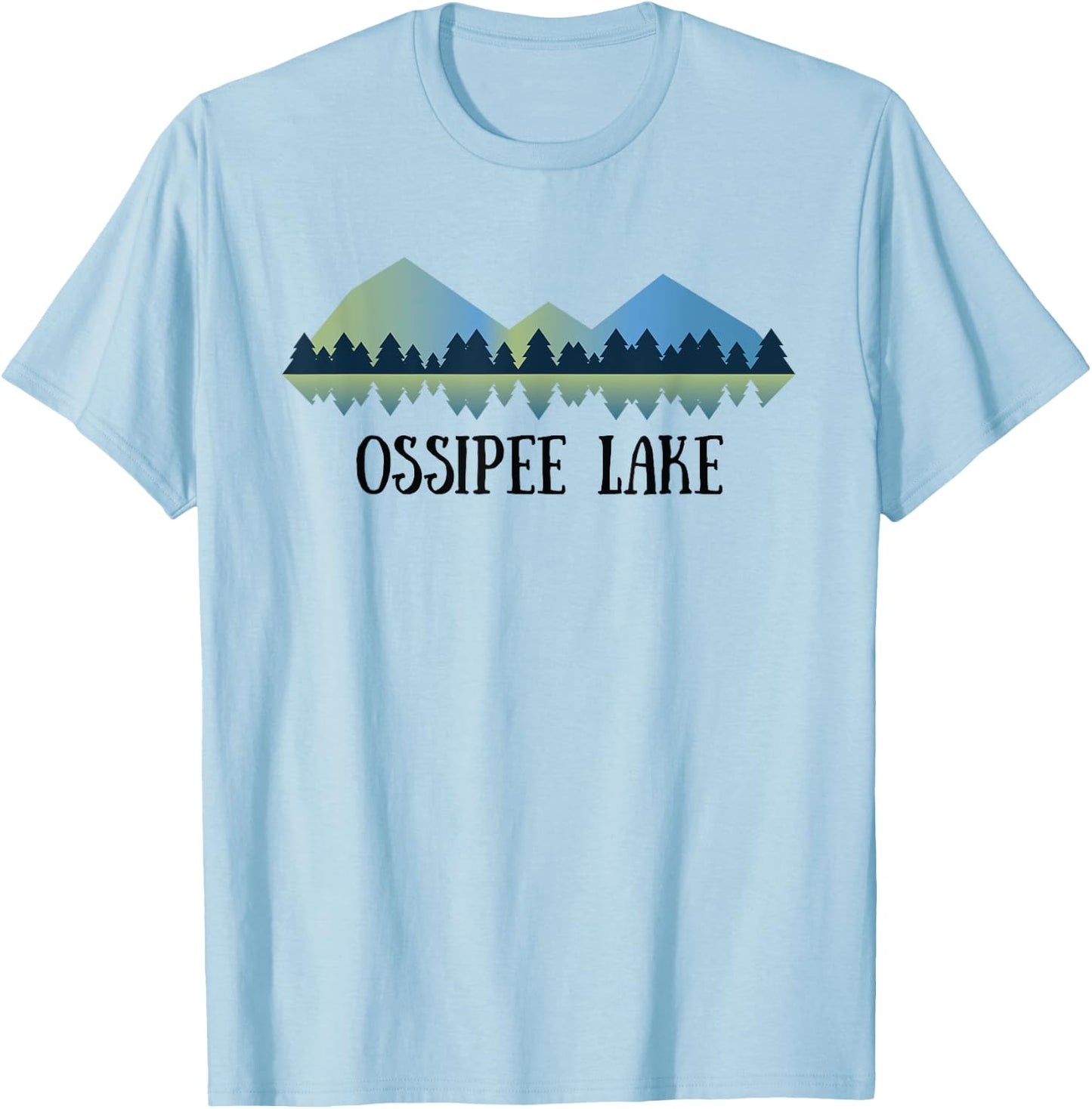 Lake Ossipee NH | New Hampshire Shirt T-Shirt - T-Shirt | Light Blue