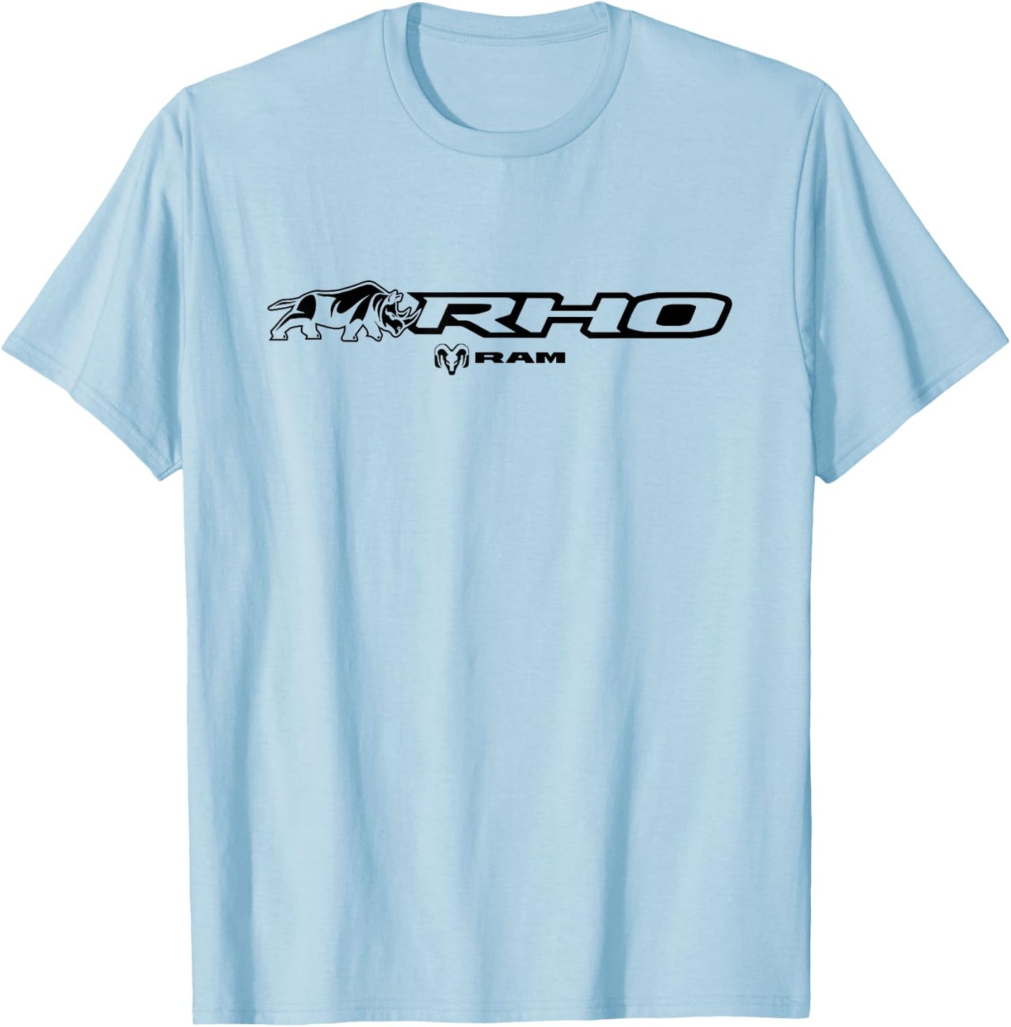 Ram Trucks Ram RHO Logo - Officially Licensed T-Shirt - T-Shirt | Light Blue