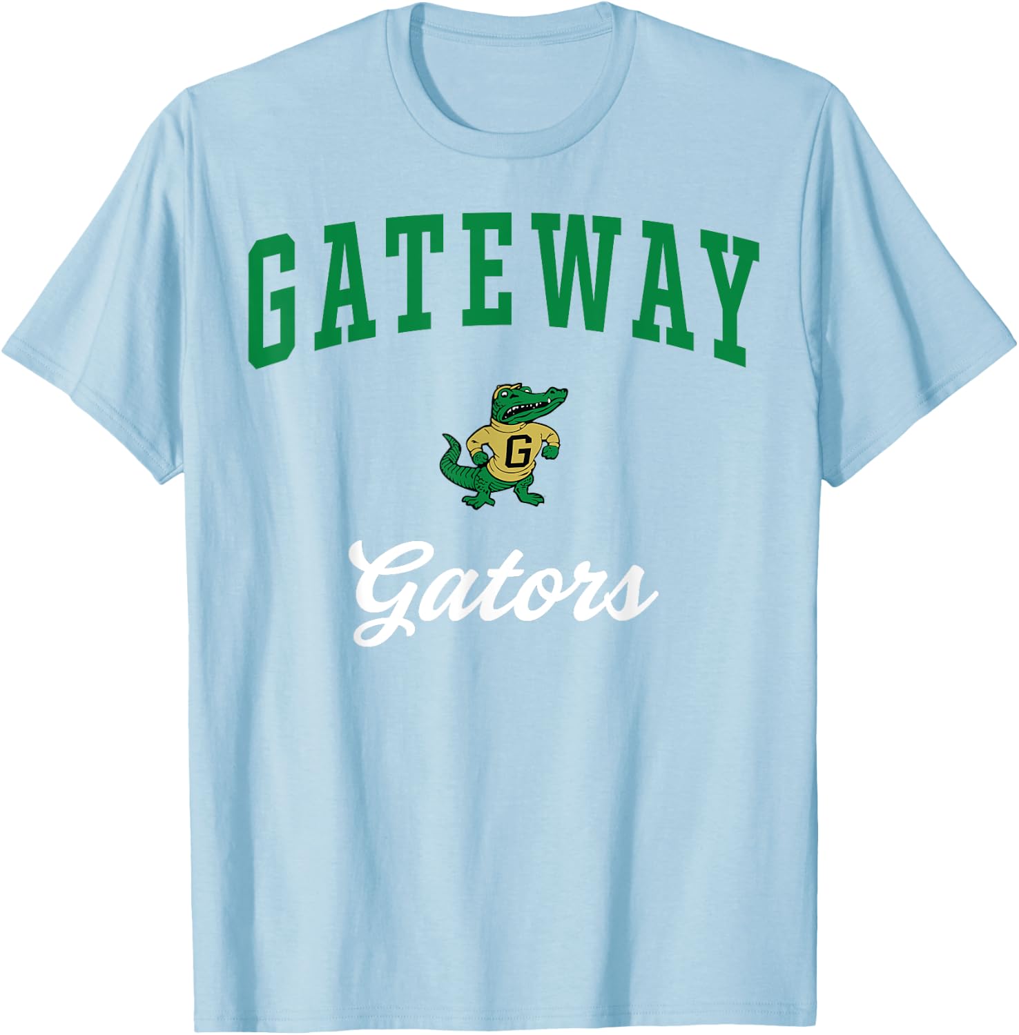 Gateway High School Gators T-Shirt - T-Shirt | Light Blue