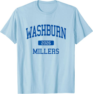 Washburn High School Class of 2026 Minneapolis MN T-Shirt - T-Shirt | Light Blue