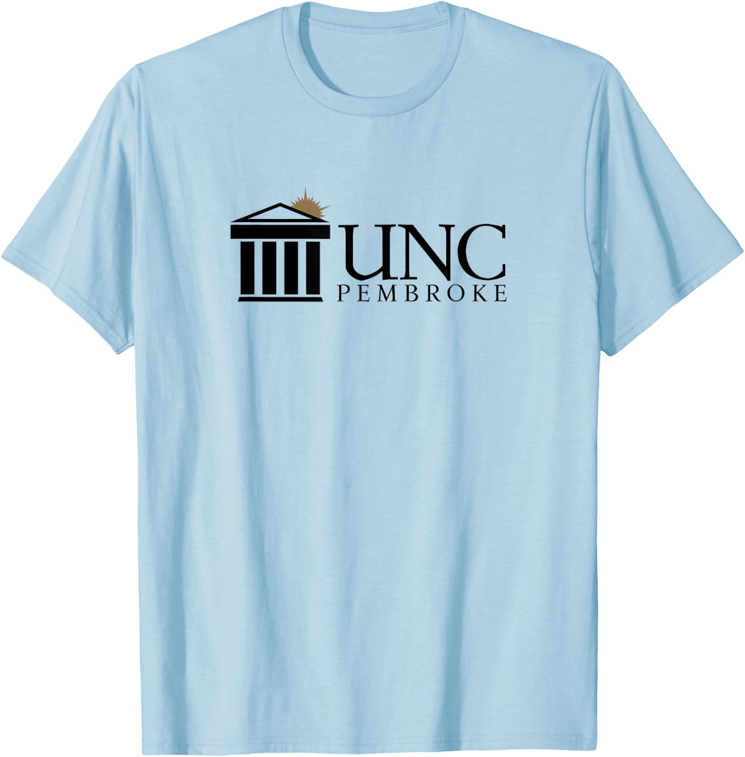 UNCP Braves Apparel Sports Fan T-Shirt - T-Shirt | Light Blue