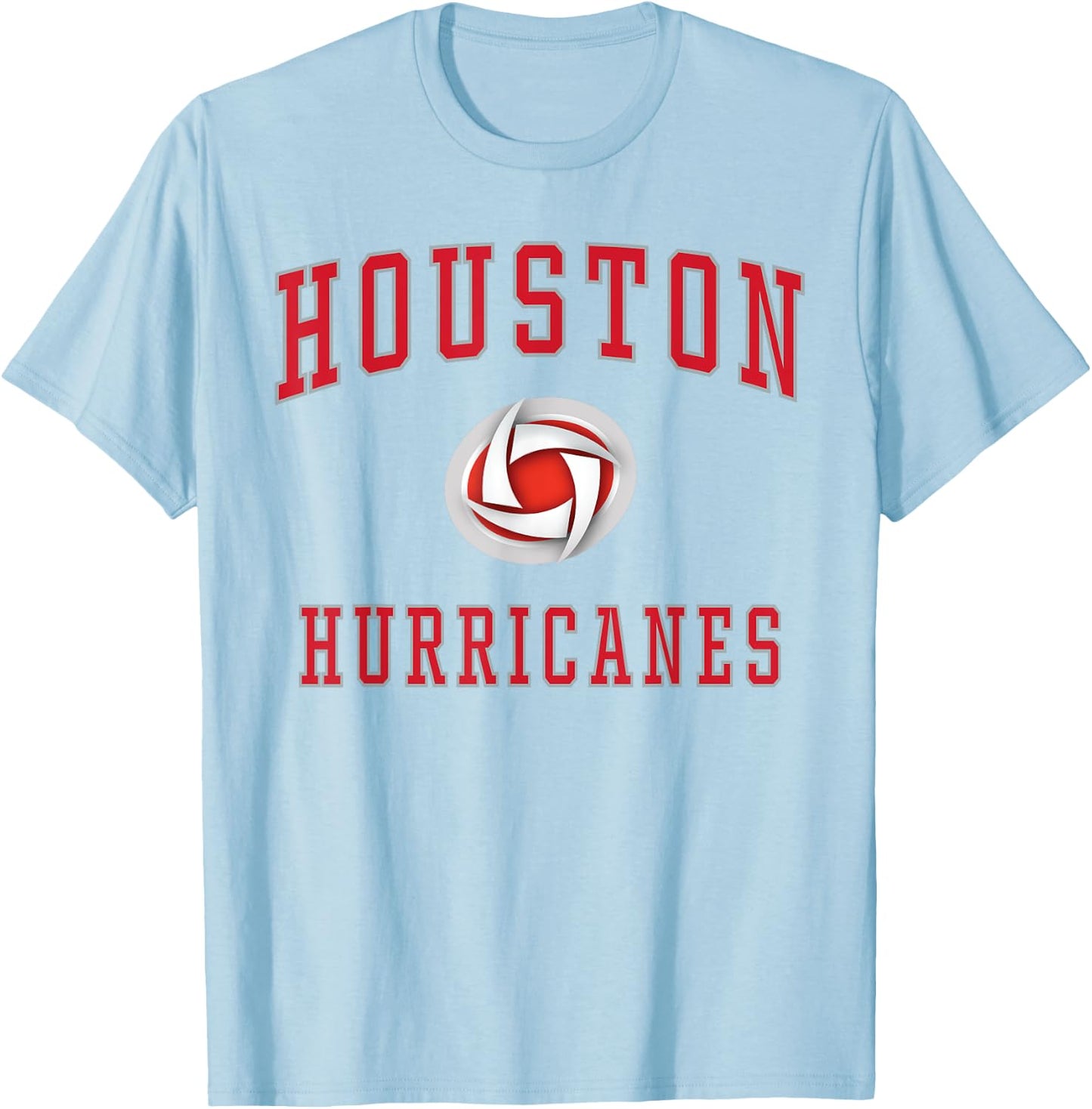 Houston High School Hurricanes T-Shirt - T-Shirt | Light Blue