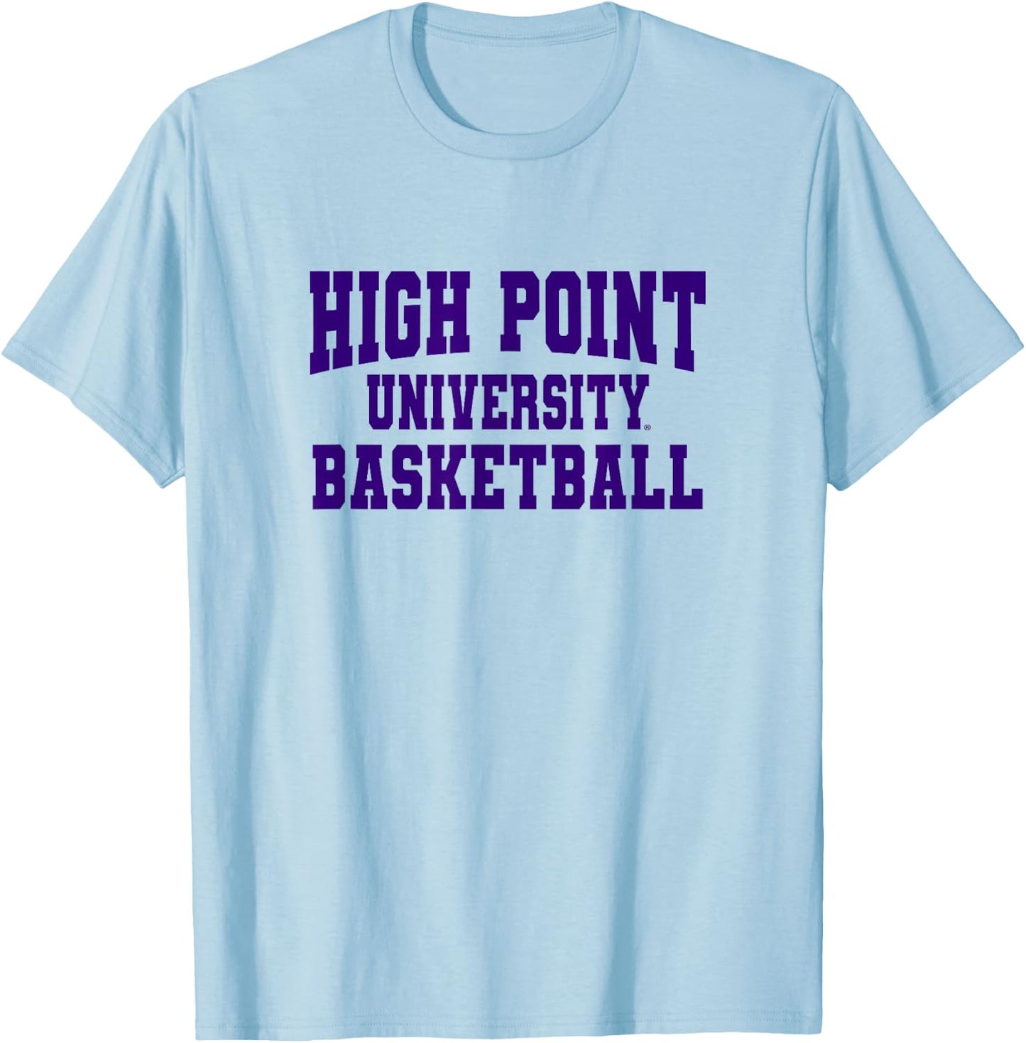 High Point Panthers University Basketball Sports Fan T-Shirt - T-Shirt | Light Blue