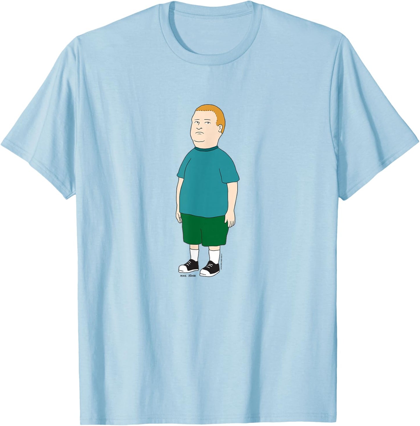 King of The Hill Bobby Hill Simple Standing Pose T-Shirt - T-Shirt | Light Blue