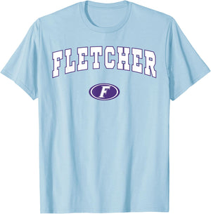 Fletcher High School Senators T-Shirt - T-Shirt | Light Blue