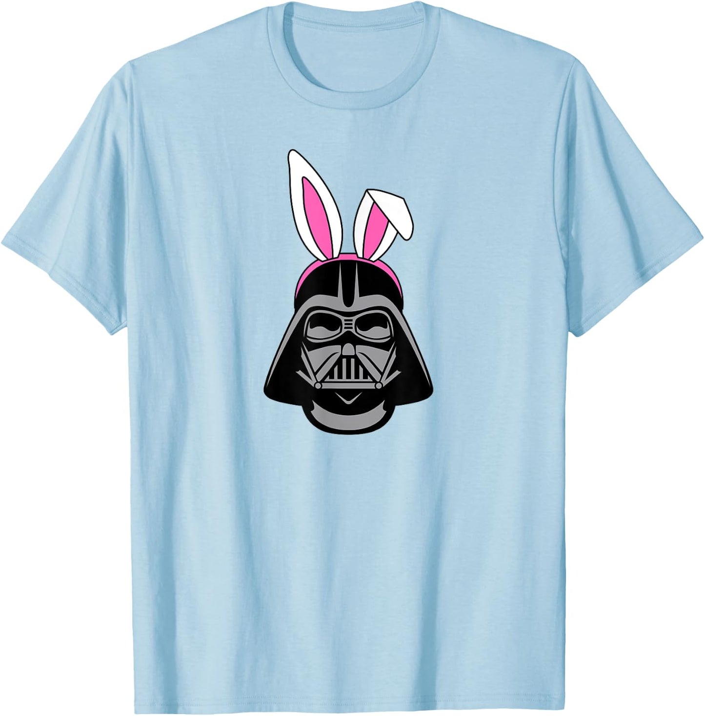 Amazon Essentials Star Wars Darth Vader Spring Easter Bunny Ears T-Shirt - T-Shirt | Light Blue