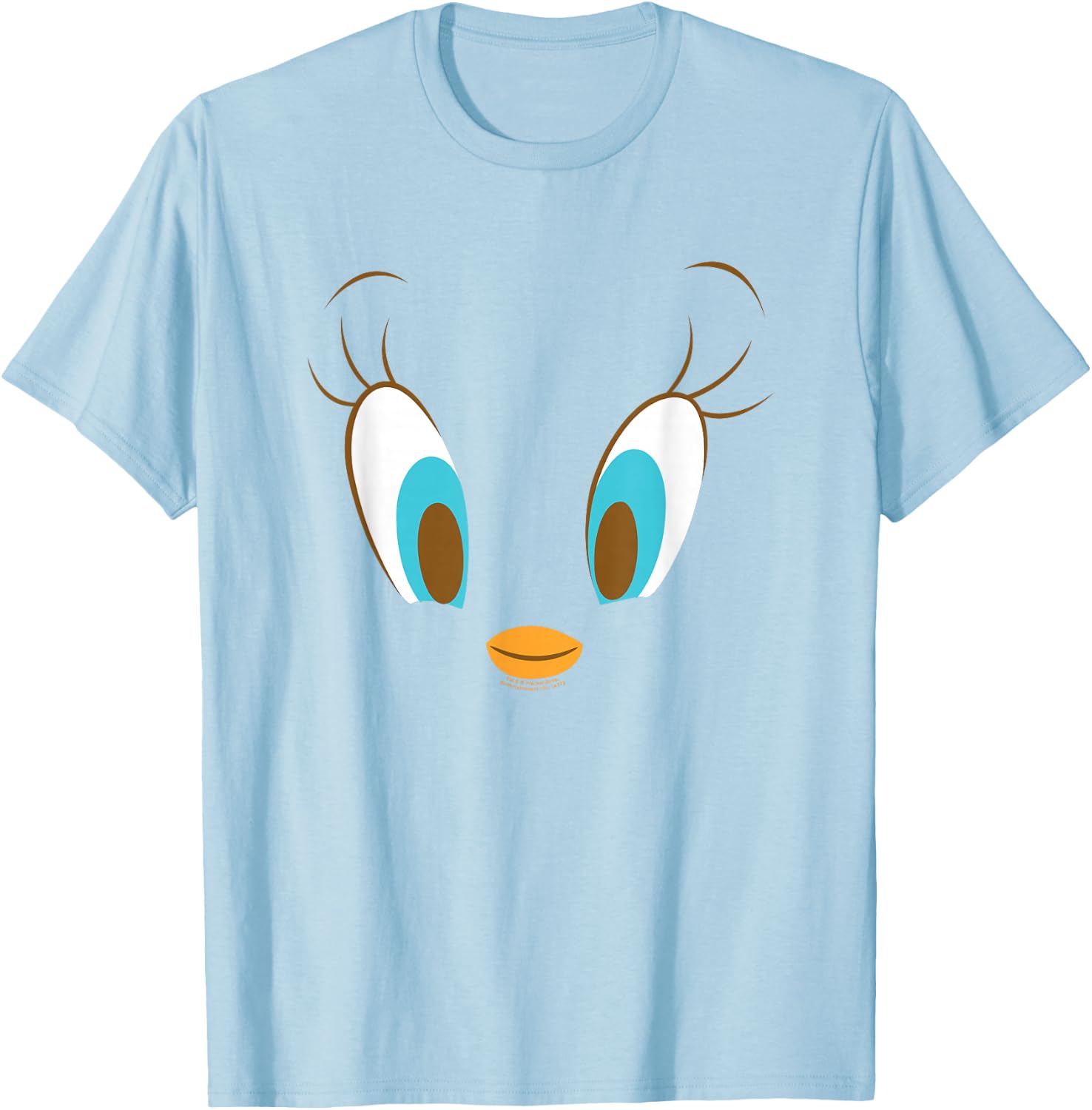 Looney Tunes Tweety Head T-Shirt - T-Shirt | Light Blue