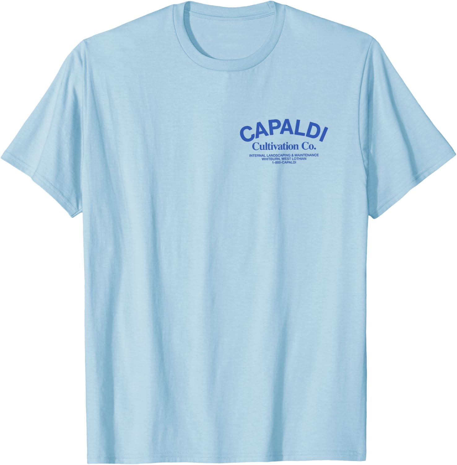 Lewis Capaldi Cultivation CO. T-Shirt - T-Shirt | Light Blue