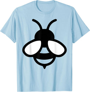 Bee Costume Bee Costume Women Children Men Beekeeper Fancy Dress , yellow T-Shirt - T-Shirt | Light Blue