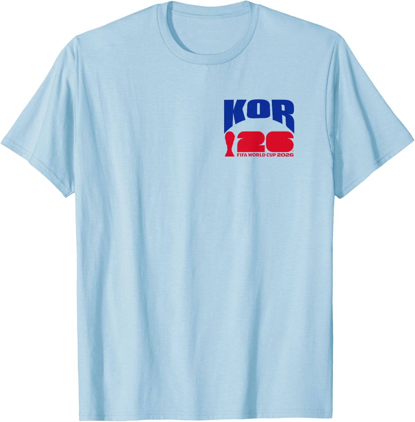 FIFA World CUP26 Korea Republic Ball in Goal T-Shirt - T-Shirt | Light Blue