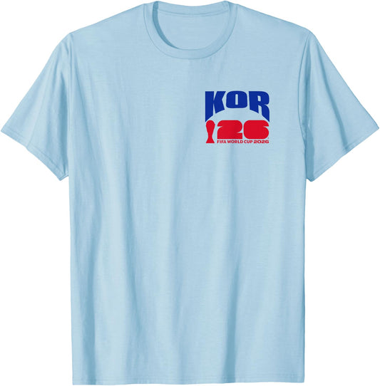 FIFA World CUP26 Korea Republic Ball in Goal T-Shirt - T-Shirt | Light Blue