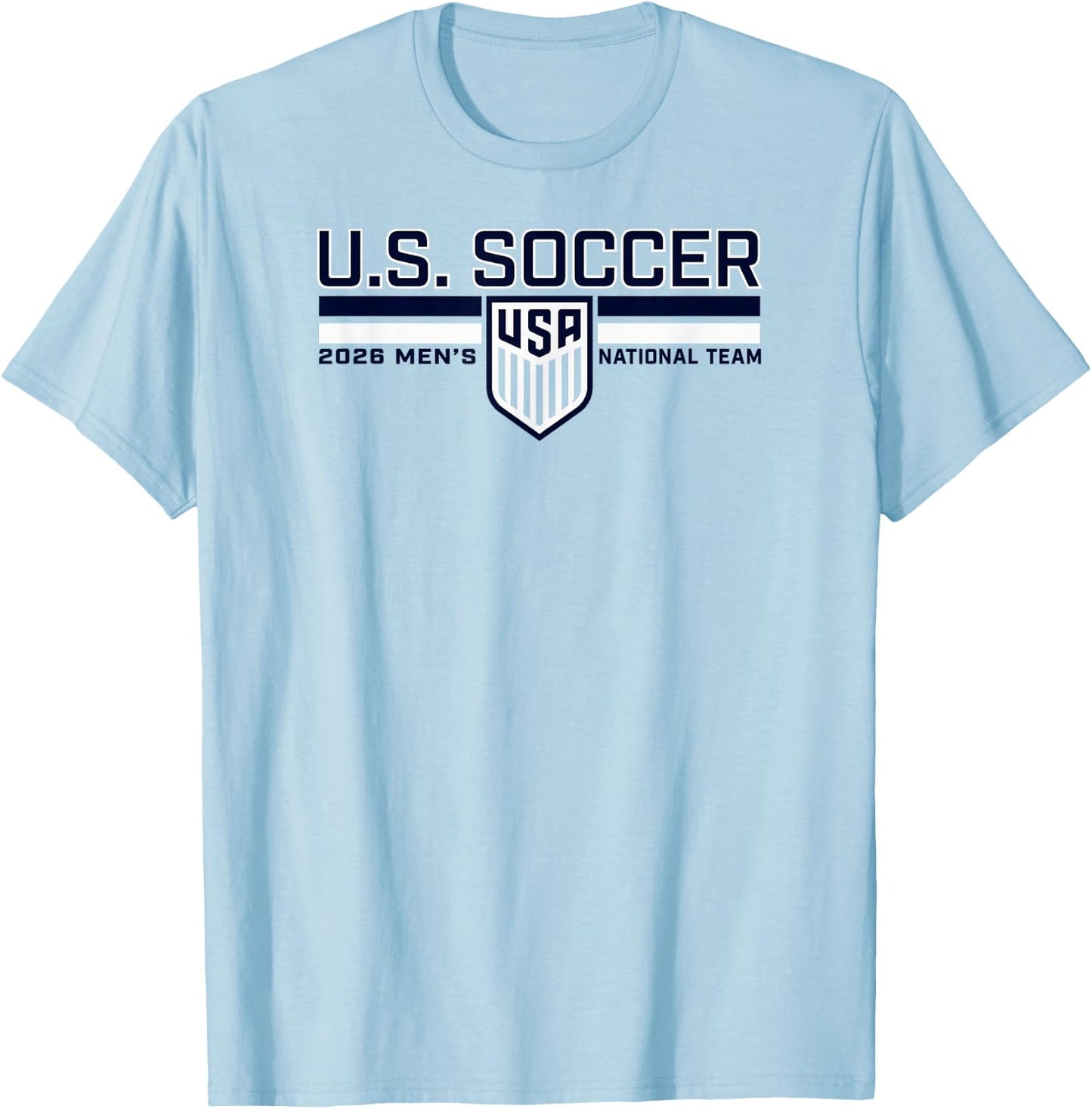 World Cup 2026 USMNT Roster Red T-Shirt - T-Shirt | Light Blue