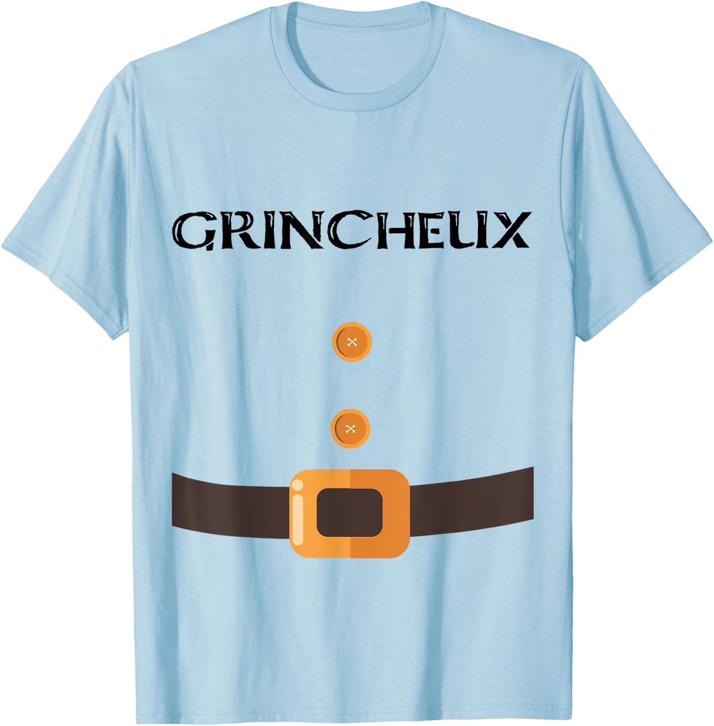 Halloween Carnival Gnome Costume for Groups of 7 Seven , Blue, S T-Shirt - T-Shirt | Light Blue