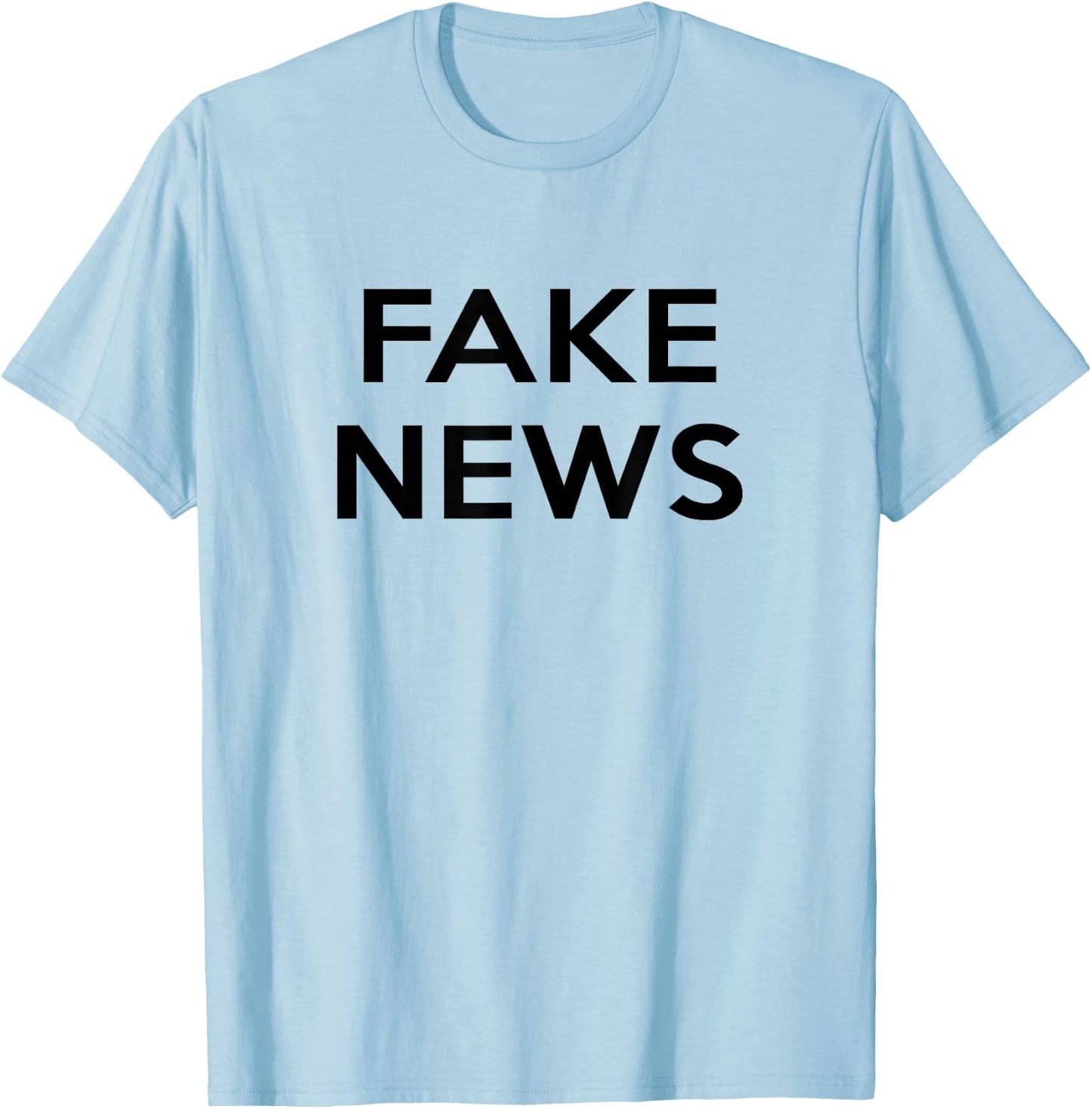 FAKE NEWS Trump den Weg, blue T-Shirt - T-Shirt | Light Blue