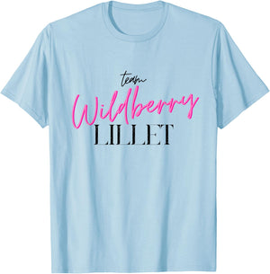 Team Wildberry Lillet I Summer Fruits Wine Cocktail Malle , White T-Shirt - T-Shirt | Light Blue