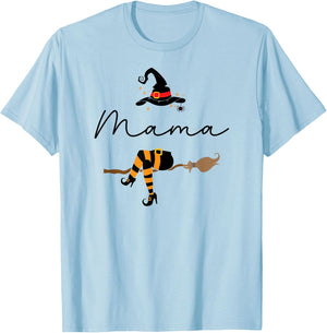 Mama Tocher Partnerlook Mutter Tochter Outfit Halloween Hexe T-Shirt - T-Shirt | Light Blue