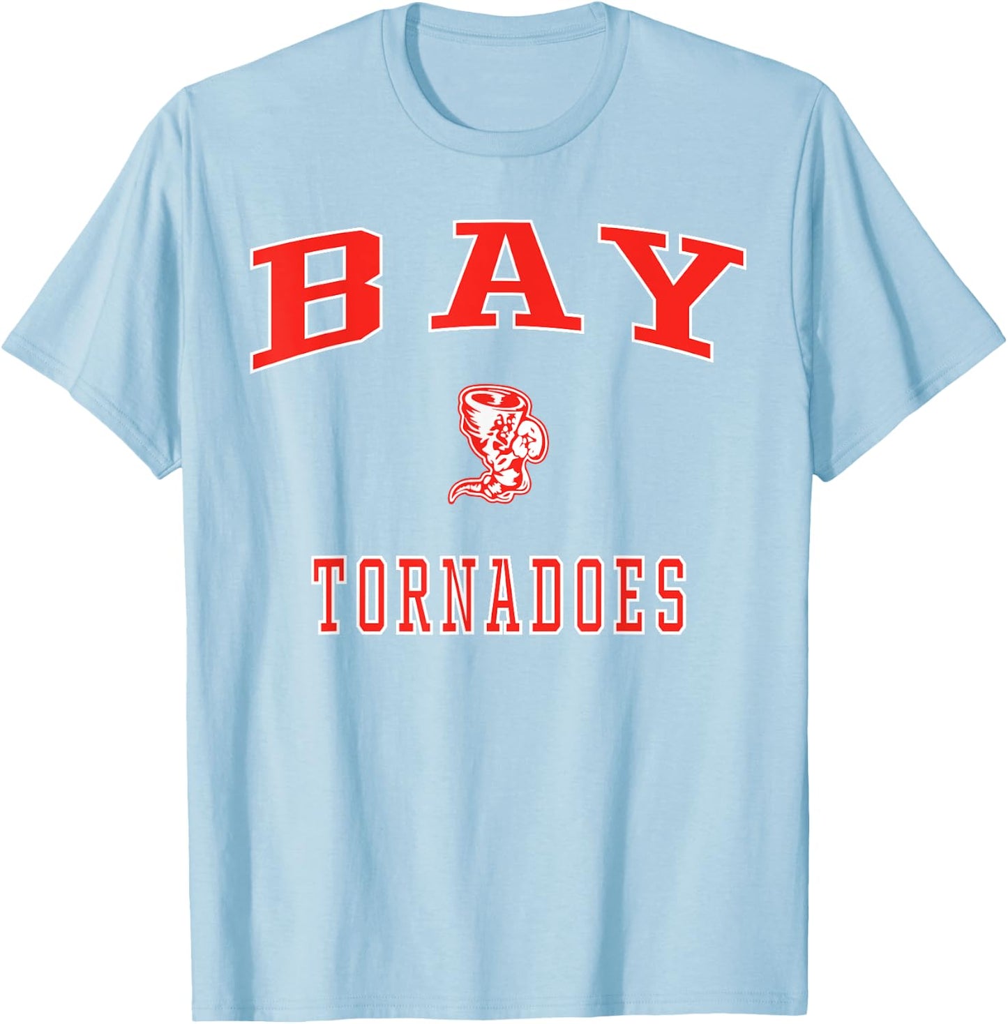 Bay High School Tornadoes T-Shirt - T-Shirt | Light Blue