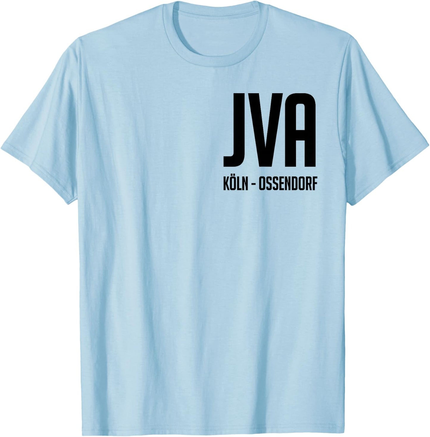 JVA Costume Carnival – Prisoner Convict Prisoner , orange T-Shirt - T-Shirt | Light Blue