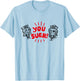 Stranger Things Ahoy Steve Harrington Robin You Suck , white, S T-Shirt - T-Shirt | Light Blue