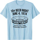 Cleveland Baseball Shirt Retro 10 Cent Beer Night T-Shirt - T-Shirt | Light Blue