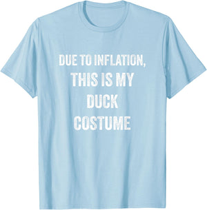 Duck Halloween Costume T-Shirt - T-Shirt | Light Blue