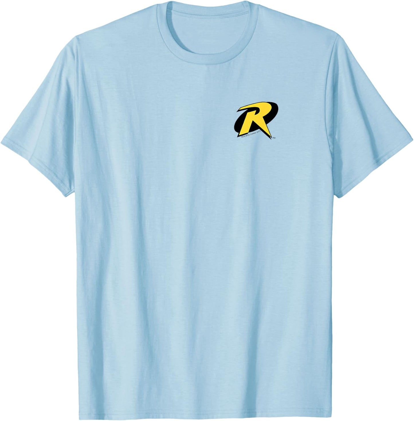 Batman and Robin Logo T-Shirt - T-Shirt | Light Blue