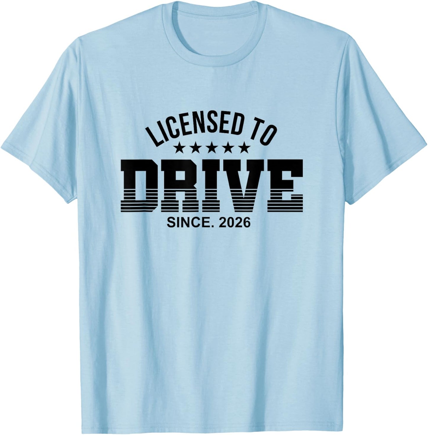 Führerscheinprüfung Fahrprüfung bestanden Führerschein 2026 T-Shirt - T-Shirt | Light Blue