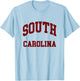 SOUTH CAROLINA - Throwback Design - Classic T-Shirt - T-Shirt | Light Blue