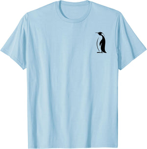 Penguin Logo T-Shirt - T-Shirt | Light Blue