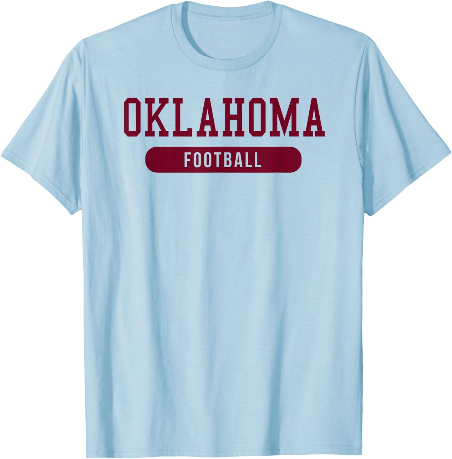 Oklahoma Football T-Shirt - T-Shirt | Light Blue