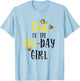 Dad of The Bee Day Girl Shirt Bee Birthday Matching Daddy T-Shirt - T-Shirt | Light Blue