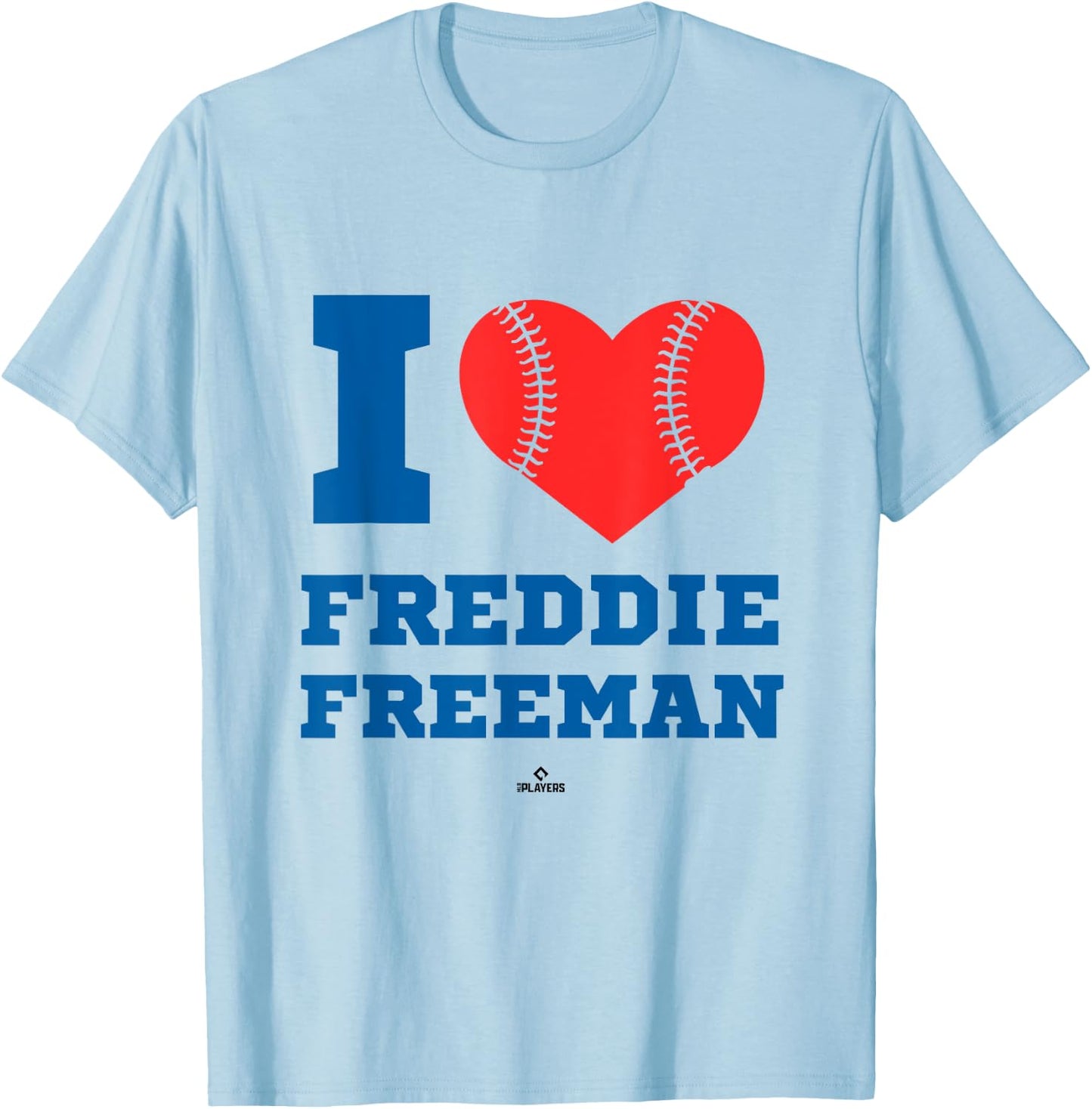 Freddie Freeman | Los Angeles Baseball Merch | MLBFRM6001 T-Shirt - T-Shirt | Light Blue