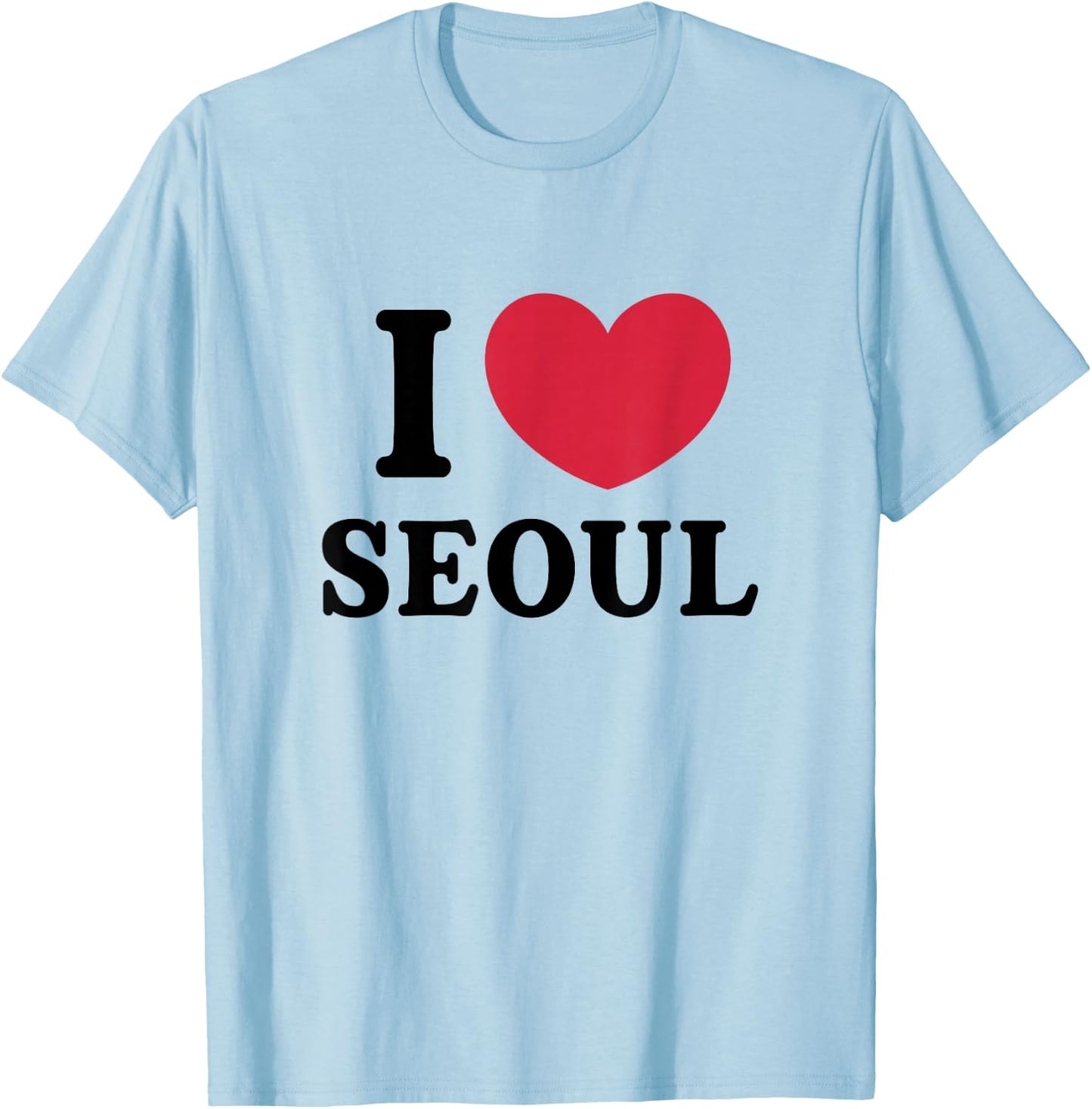 white, S T-Shirt - T-Shirt | Light Blue