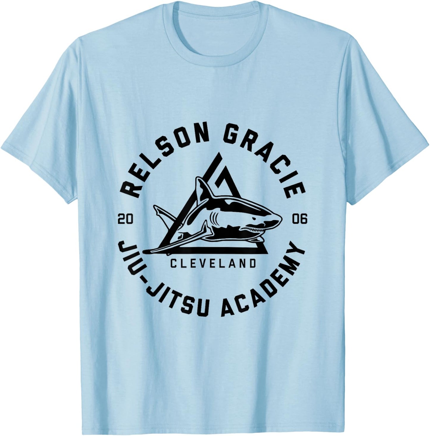 Relson Gracie Cleveland Jiu-Jitsu T-Shirt - T-Shirt | Light Blue
