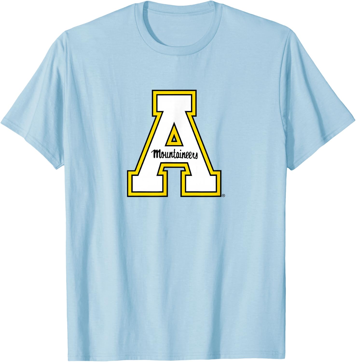 App State University Mountaineers Apparel T-Shirt - T-Shirt | Light Blue