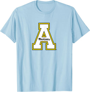 App State University Mountaineers Apparel T-Shirt - T-Shirt | Light Blue