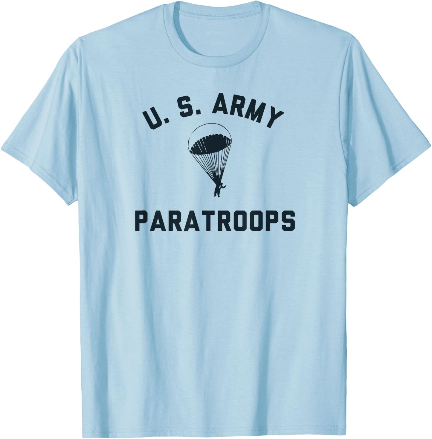 US Army Paratroops Paratrooper WW2 Vintage PT T-Shirt - T-Shirt | Light Blue