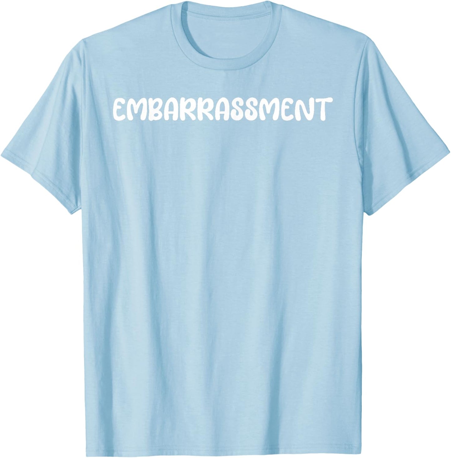 Embarrassment Lazy Halloween Costume Funny Last Minute Kids T-Shirt - T-Shirt | Light Blue