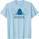 Math Science Statistics Normal Deviation funny T-Shirt - T-Shirt | Light Blue