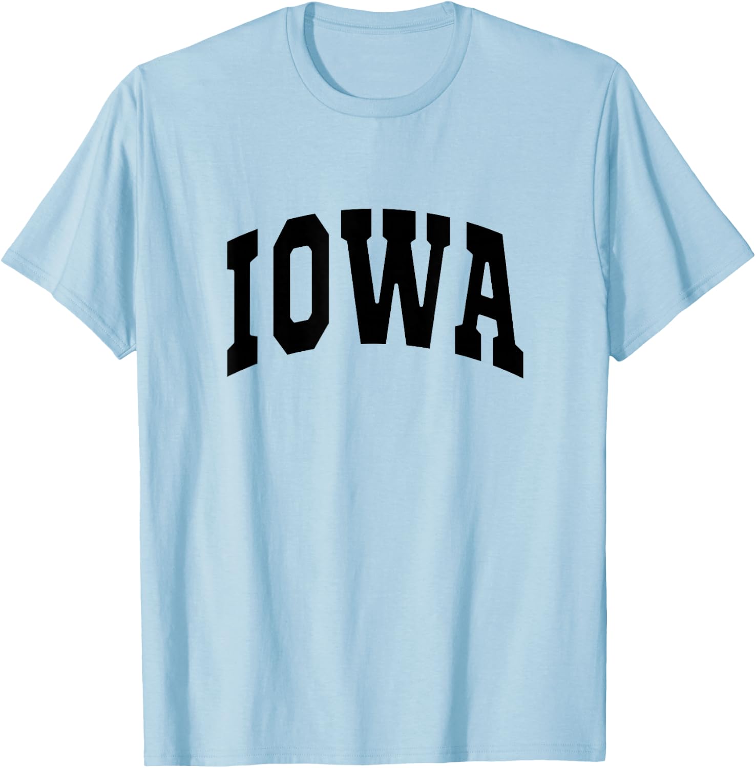 IOWA - Throwback Design - Classic T-Shirt - T-Shirt | Light Blue