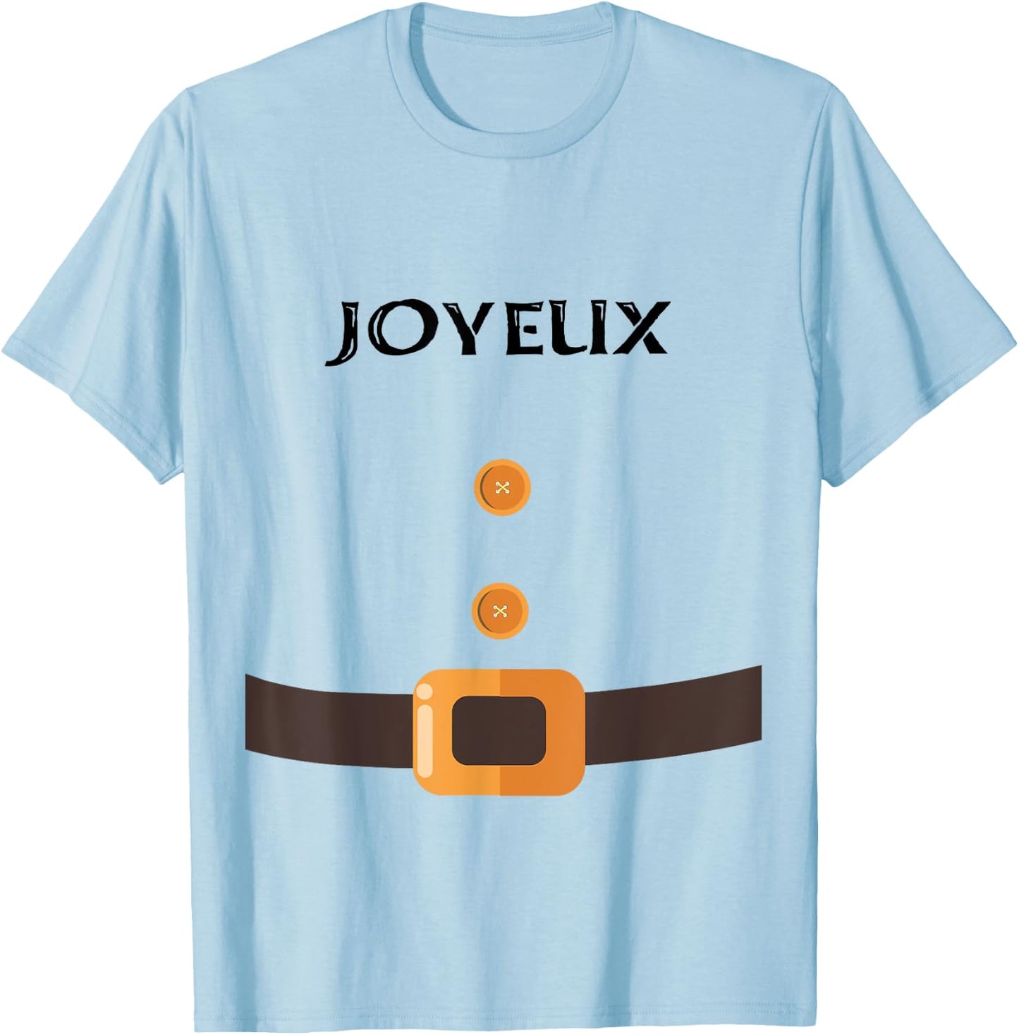 Halloween Carnival Gnome Costume for Groups of 7 Seven , Blue, S T-Shirt - T-Shirt | Light Blue