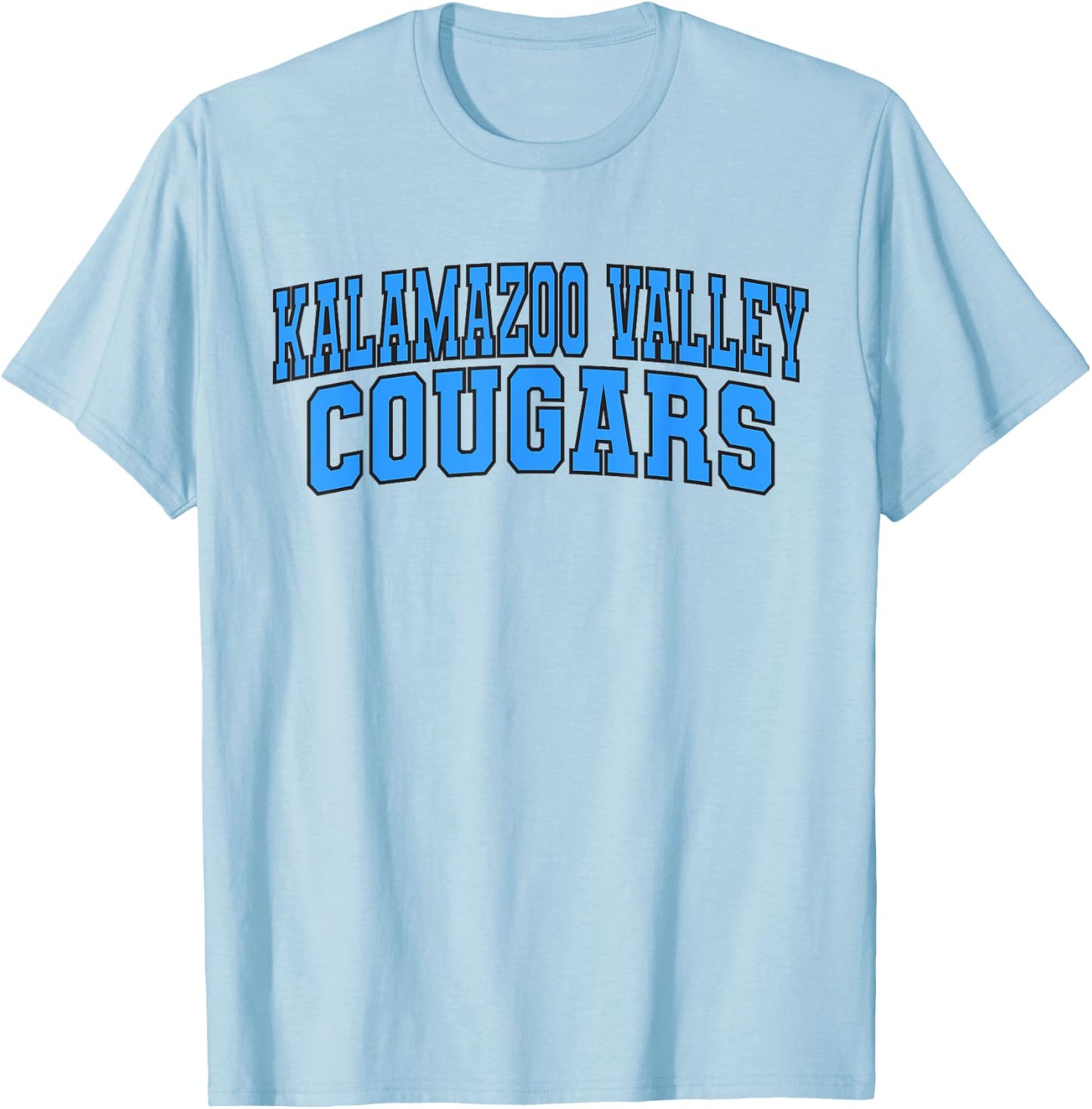 Kalamazoo Valley Community College Premium Collegiate T-Shirt - T-Shirt | Light Blue