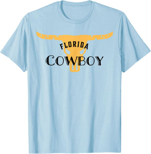 Florida Cowboy T-Shirt - T-Shirt | Light Blue