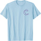 Clemson Tigers Front/Back Classic Orange Officially Licensed T-Shirt - T-Shirt | Light Blue