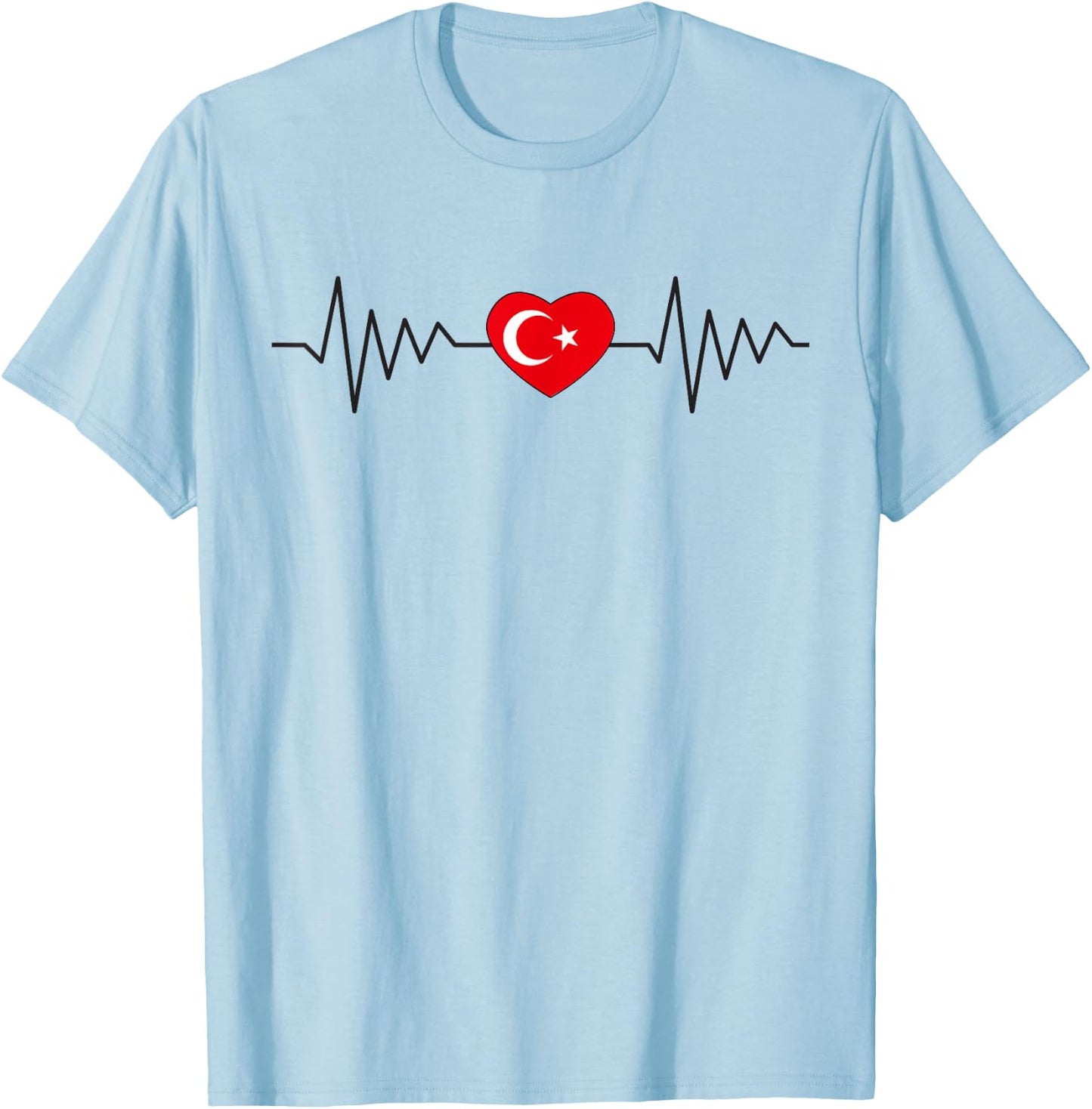 Türkei Flagge Türk Bayragi Herren Türkei Kinder Türkiye T-Shirt - T-Shirt | Light Blue