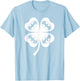 Batman Bat Clover St. Patrick's Day T-Shirt - T-Shirt | Light Blue